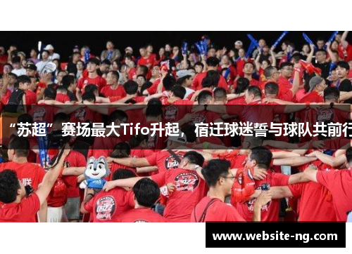 “苏超”赛场最大Tifo升起，宿迁球迷誓与球队共前行